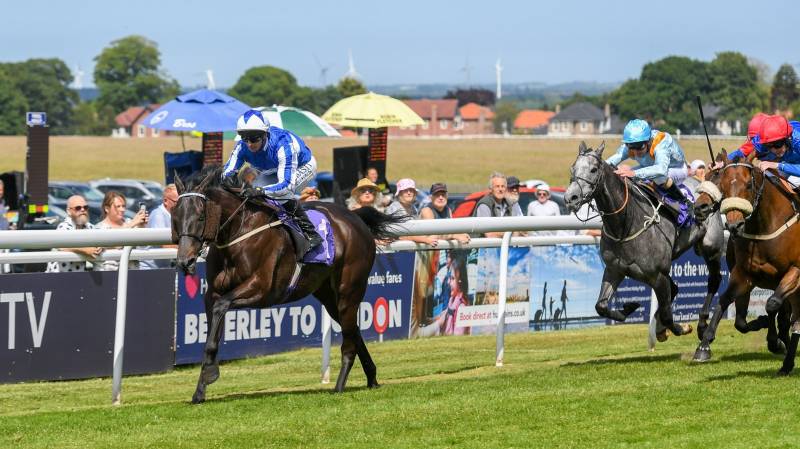 MYRISTICA wins carrying a penalty at Beverley