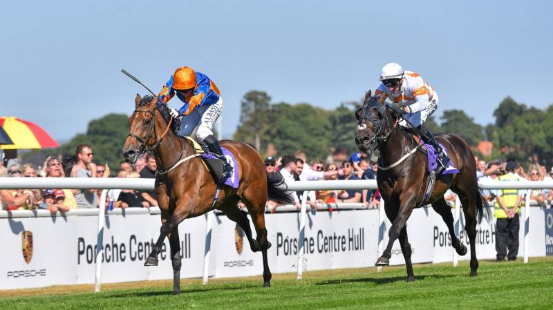BUNGLEY makes all to win at Beverley