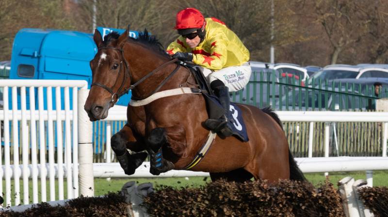 SMART DECISION wins on his racecourse debut at Doncaster