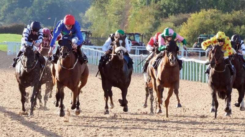 SPIRIT OF APPLAUSE finishes strongly to win at Southwell