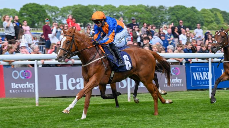 LAIRY MARY opens her account at Beverley