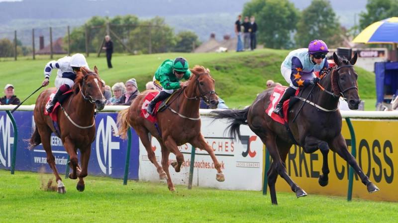 PER CONTRA pulls clear to win well at Redcar under David Allan